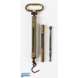 A collection of Hardy accessories, made up of: Hardy Alnwick Salter scales 0-30lb; Hardy