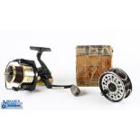 The following two reels are tagged for Jean Williams: Abu Garcia's Cardinal Gold Max 5 fixed spool