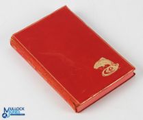 1946 BB The Fisherman's Bedside Book Eyre & Spottiswoode, red leather bound - has wear to spine -
