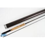 Bruce & Walker England Hexagraph American brook trout rod 8ft 2pc line 3/5#, alloy uplocking reel