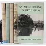 4x Period Salmon Fishing books, to include the Ribble Salmon Fisheries A T Houghton 1952 x2 with and