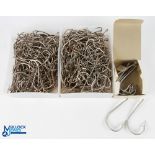 Selection of Large Size Hooks - inc Mustad part box of 7x 12/0 size hooks with two small boxes of