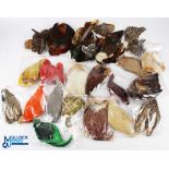 Fly Tying Capes and Skins, with noted items of Jungle cock, golden pheasant, Mandarin duck, with