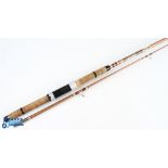 Abu Sweden glass spinning rod 322 No 382378 6ft 6" 2pc Zoom 2, CW 10-30g, alloy down locking reel