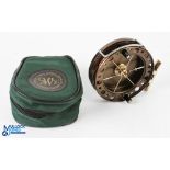J W Young & Son Ltd Redditch LHW "The Purist" 2040 centre pin/trotting reel 4 3/8" spool with 6