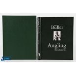 Angling - The Solitary Vice by Fred Buller, original leather-bound copy in matching slipcase, number
