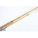 Aiken London Superflex hollow glass ledger rod 9' 2pc with 24" solid glass tip, 20" handle with