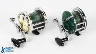 Mitchell 602A multiplier sea reel - on/off check, counter balanced handle with tensioner, light use,