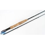 Greys Alnwick GRX carbon trout fly rod 9ft 2pc line 5/6# alloy uplocking reel seat with carbon