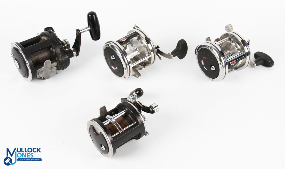 4x Penn Multiplier Reels - including 45GLS, 2x GTO 230, and another Penn reel with no visible - Image 2 of 2