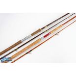 Hardy Alnwick "The Fibalite" spinning rod ­ 9ft 6" 2pc, 28" handle, alloy down locking reel seat,