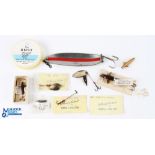Hardy Lures Atificial Baits and Accessories, a collection to include a Jim Vincent Broads spoon,