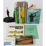 Fishing Book Collection, to include hard back books: Fly Fishing Is Easy D N Puddepha 1972, The