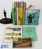Fishing Book Collection, to include hard back books: Fly Fishing Is Easy D N Puddepha 1972, The