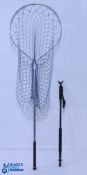 Gye Landing Net, aluminium framed net plus extending wading stick by David Nickerson (2)