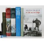 5x Hugh Falkus Fishing Books, to include Sea Trout Fishing a Guide to Success 1962, Sea Trout