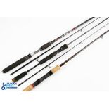 Big Jerk carbon spinning rod by Simpsons of Turnford, 6ft 6" one piece 20in handle with Fuji