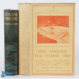 Coarse Fishing H T Sheringham 1912 with a decorative cover, plus Fine Angling for Coarse Fish