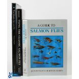 3x Salmon Fly Tying Books, to include A Guide to Salmon Flies John Buckland & Arthur Oglesby 1990,