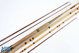 Very interesting Wilkes & Co Studley Redditch combination whole cane and greenheart rod with