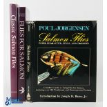 3x Salmon Fly Tying Books, to include Salmon Flies Their Characters, Style and Dressing Poul