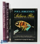 3x Salmon Fly Tying Books, to include Salmon Flies Their Characters, Style and Dressing Poul