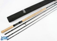 Bruce & Walker Norway Spey Caster carbon salmon fly rod, 13' 4pc line 9#, 26" handle with down