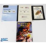 4 Fly Fishing Fly-Tying Books, all P/b ring bound books to include: Fly Tyer Books Trout Flies For