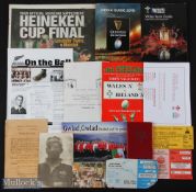 British Lions Tickets & Rugby Miscellany (15): v S Africa, Jo'burg, 1997 & Pretoria, 1980; v Free