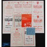 1958-73 Snelling 7s Rugby Programmes inc Autographs (10): Great set from this traditional event,