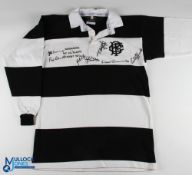 1973' Barbarians v All Blacks Signed Jersey: Couldn't afford the real thing? Here's a lovely later