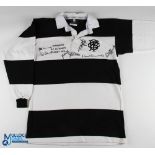 1973' Barbarians v All Blacks Signed Jersey: Couldn't afford the real thing? Here's a lovely later