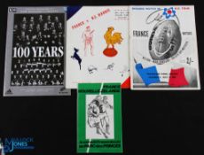 1961-2003 France and NZ Rugby Programmes (4): lovely large issues for the most part, for Nelson-M'