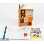 Rugby Cards & Book Selection (4): English Rugby Internationals 1980-91 RFU Collectors' Card Album,