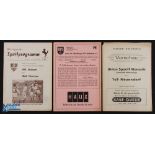 Selection of German programmes to include VfB Stuttgart v 1860 Munich (14 September 1958); FV