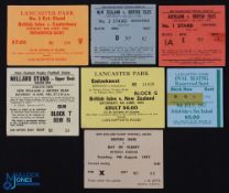 1977 & 1983 British & I Lions in NZ Tickets (7): Great selection, v Auckland, Canterbury and the