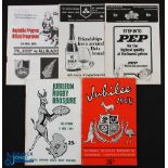 S Africa & NZ Interest Rugby Programmes (5): Two SARB 75th Anniversary Brochures/Programmes, for the