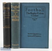 1892 & 1925 Classic Rev Marshall's Football: The Rugby Union Game (2): A lovely 1892 first edition