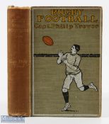 Scarce 1903 Rugby Football, Capt P Trevor: noted & desirable volume, hard bound with attractive