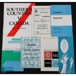 Argentina & Canada 1973-79 in the British Isles Rugby Programmes (7): Argentina v Ulster,