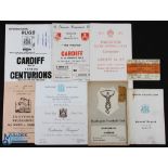 Cardiff Rugby Interest Programmes etc (10): Issues away at Newton Abbot 1950, Harlequins at White