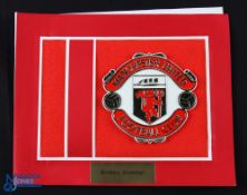 Manchester United official club birthday card, greetings issue 1978 to a United supporter with