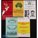 Australians in NZ Rugby Programmes (5): v Colin Meads' King Country & v Buller/W Coast, both 1972;