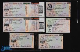 2009 British & I Lions in S Africa Rugby Tickets (6): Issues for the tests at Durban, Pretoria and