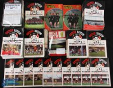 1980-1987 Manchester United Home programmes, a collection to include years of 1980-81, 1981-82,