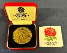 2003 RWC England Champions, Official Medal: to commemorate England becoming champions, in original