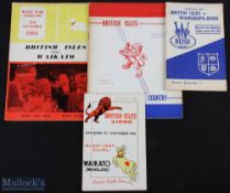 1966 British & I Lions Rugby Programmes in NZ (4): the issues from the games with Wairarapa-Bush &