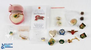 Collection of Various UK and Worldwide Golfing and Other Pin Badges (18) Golf Union of Ireland,
