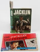 Jacklin, Tony signed golf books (2) to incl "The Champion's Own Story" 1st ed 1970 signed to the