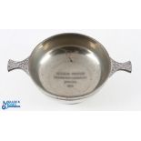 2002 Ryder Cup Legends Golf Pro-Am large Pewter Quaich - presented by M.I.C.E Group to players -